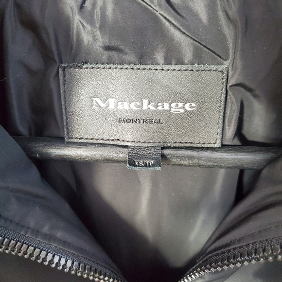 Mackage Kay Down Coat with Fur hood XS - Picture 6 of 9